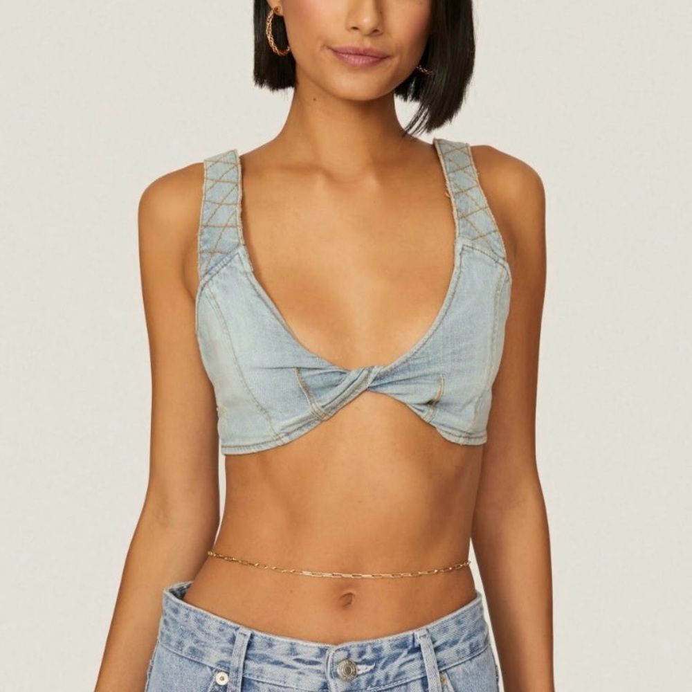 Retrofête‎ Denim Willis Bra Top